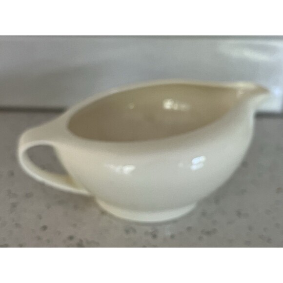 Blue Ridge Stanhome Ivy Gravy Boat Serving Southern Potteries 1950's MCM - Picture 3 of 5
